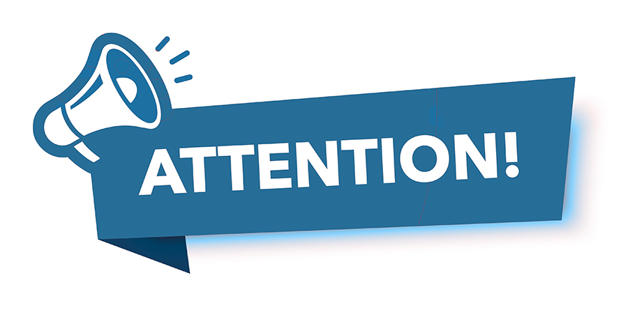 Attention Notice