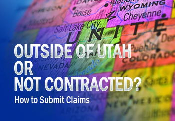 Outside Utah or Not Contracted