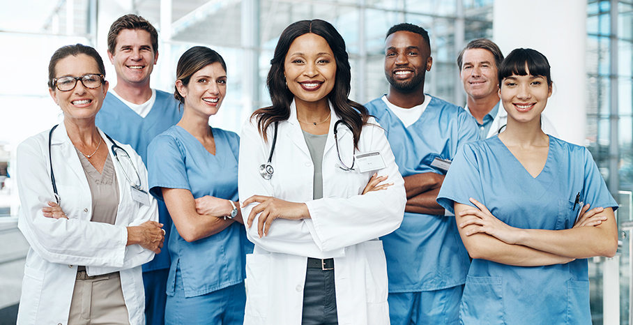 Group of doctors